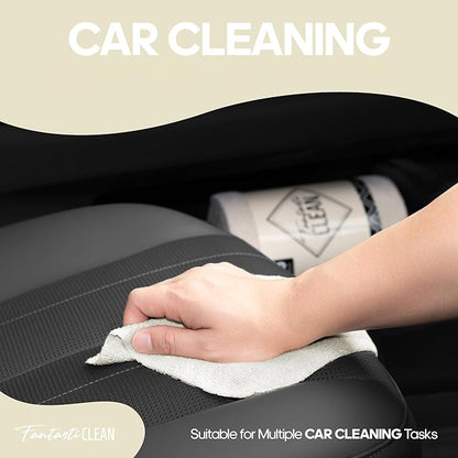 Fantasticlean Microfiber Cleaning Cloth Roll 4 Rolls 240 Pack, Tear Away