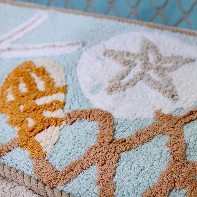 Avanti Linens - Bathroom Rug, Soft & Absorbent Bath Mat, Beach Inspired