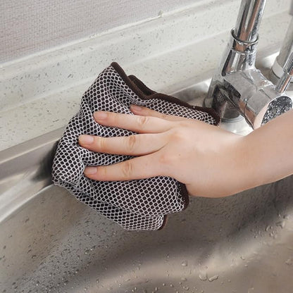 KinHwa Kitchen Washcloths for Dishes Absorbent Microfiber Dish Cloths Quick Dry
