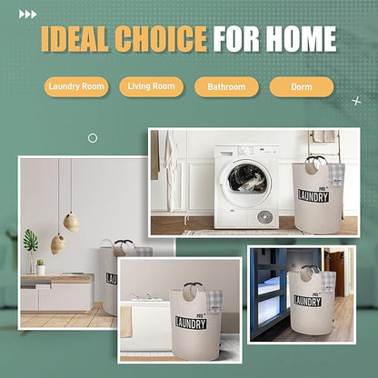 Caroeas Super Large 150L Laundry Basket Pro, Waterproof Laundry Hamper