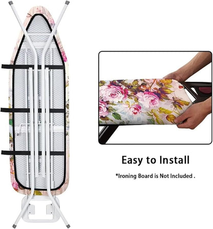 Ironing Board Cover, Stylish Iron Board Covers Standard Size Padding Decorative