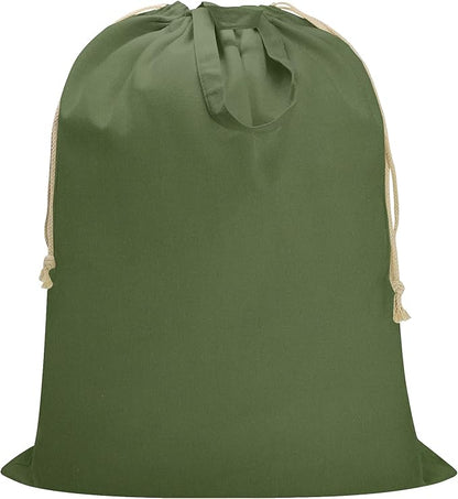 Canvas Laundry Bag 33"Wx 35"H, Thick Cotton Laundry Bag
