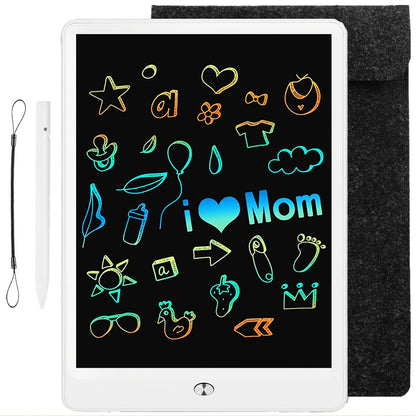 LCD Drawing Pad 10Inch for Kids with Bag,Digital Notebook & Notepad for Adult,Scribbler Board Note Book and Note pad,Colorful Writing Tablet for Boy Girl at Home,School and Office