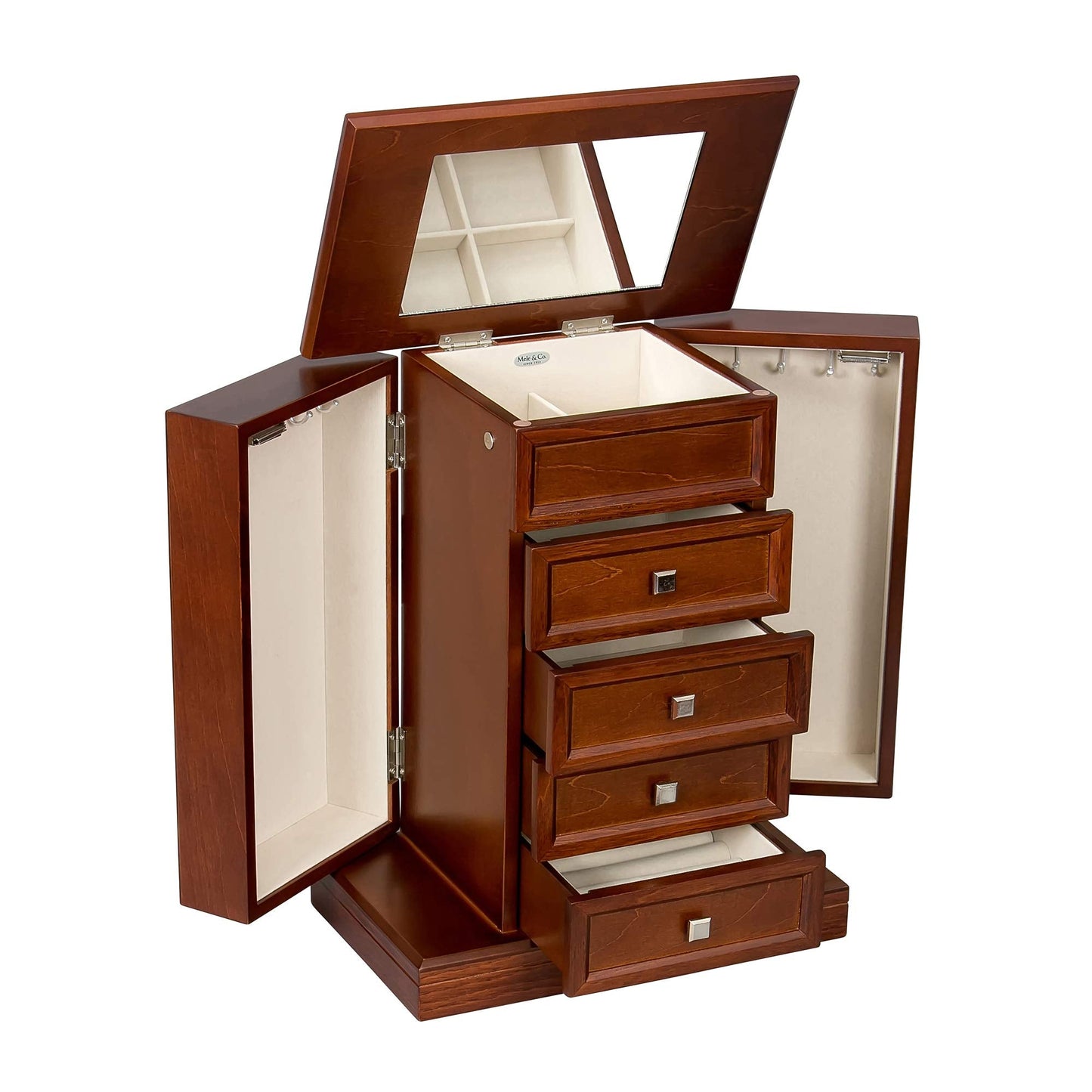 Mele and Co Thea Wooden Jewelry Box
