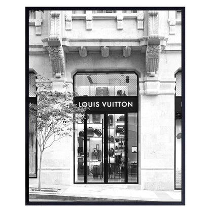 Glam Wall Art For Women 11x14 - Luxury Wall Art, Fashion Wall Decor for Womens Home Decor - Design Art for Living Room, Bedroom - Gift for Fashionista Woman - Haute couture Picture Print