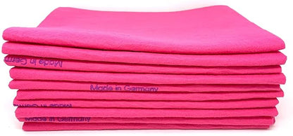 10 Pack Extra Large Original German Shammy Cloths Chamois Towels Super Absorbent