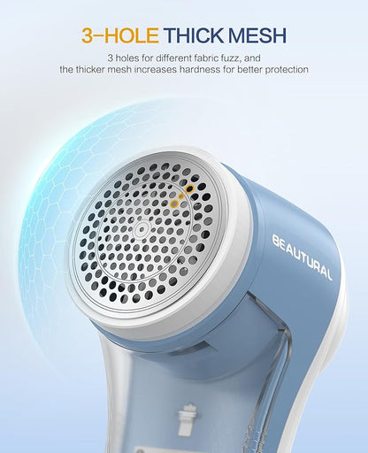 BEAUTURAL Fabric Shaver, Rechargeable Lint Remover