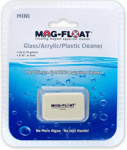 Mag-Float Mini 25 Cleaner for Glass & Acrylic Tanks| Magfloat Magnetic Betta Fish Tank Cleaner | Magnet Cleaning Tool for Aquarium Scrubber Brush Cleaning Tool