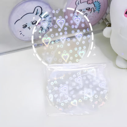 Button Pin Making Supplies 100 Sets 75mm(3'') Button Inserts for 75mm Button Maker Machine, Round Blank Badge Pin Refills with Metal Pin Back, Metal Cover, Glitter Film & One Plastic Washer