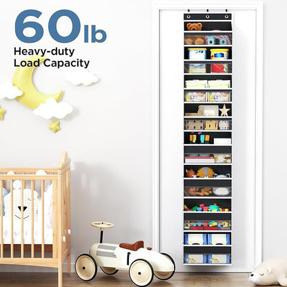 Over The Door Organizer, 8 Shelf Door Hanging Organizers