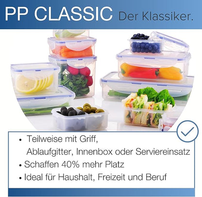 LOCK & LOCK Easy Essentials Food Storage lids/Airtight containers, BPA Free