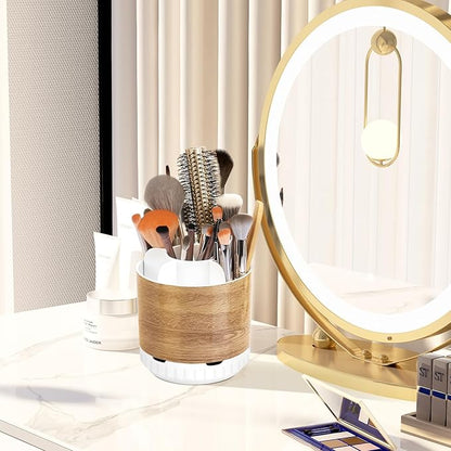 Wood Toothbrush Holders Organizers