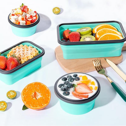 Sudaya 12 Pack Collapsible Food Storage Containers