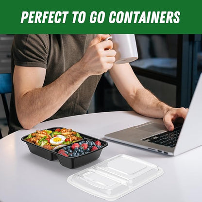 50 Pack 28 oz Meal Prep Containers Reusable