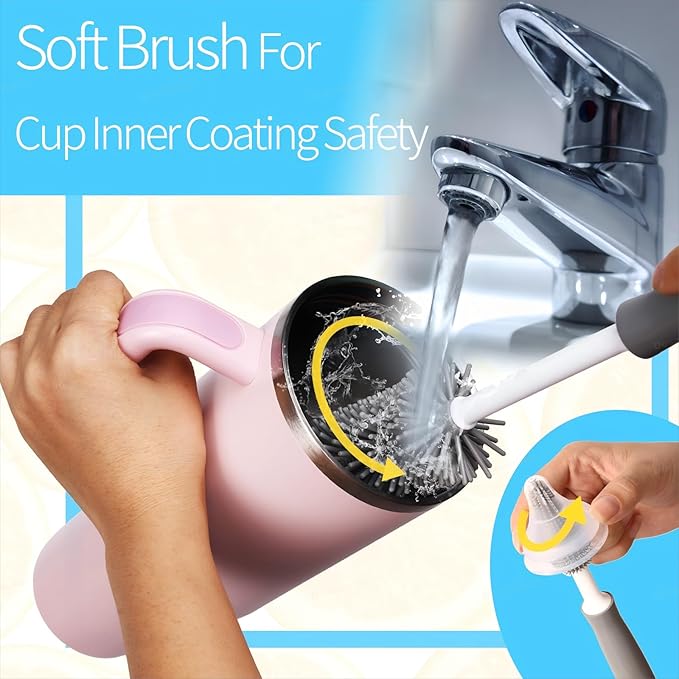 8Pcs Water Bottle Cleaner Brush Compatible