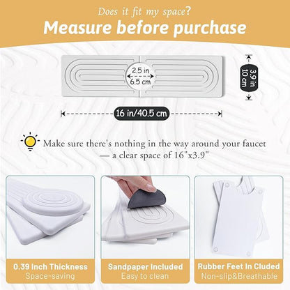 Faucet Mat for Kitchen Sink