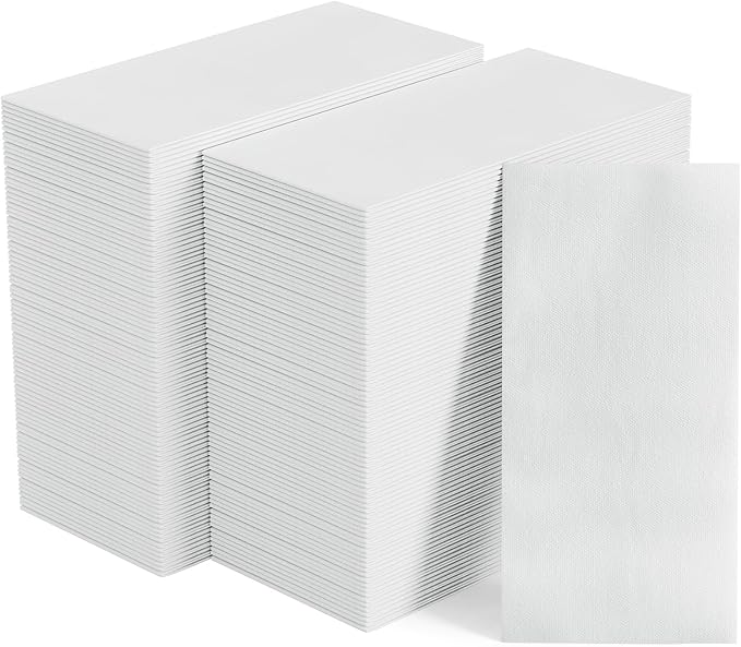 420PACK Disposable Hand Towels for Bathroom, Soft and Absorbent Paper Guest