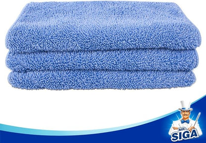 MR.SIGA Professional Microfiber Mop Refills, Size: 42cm X 23cm