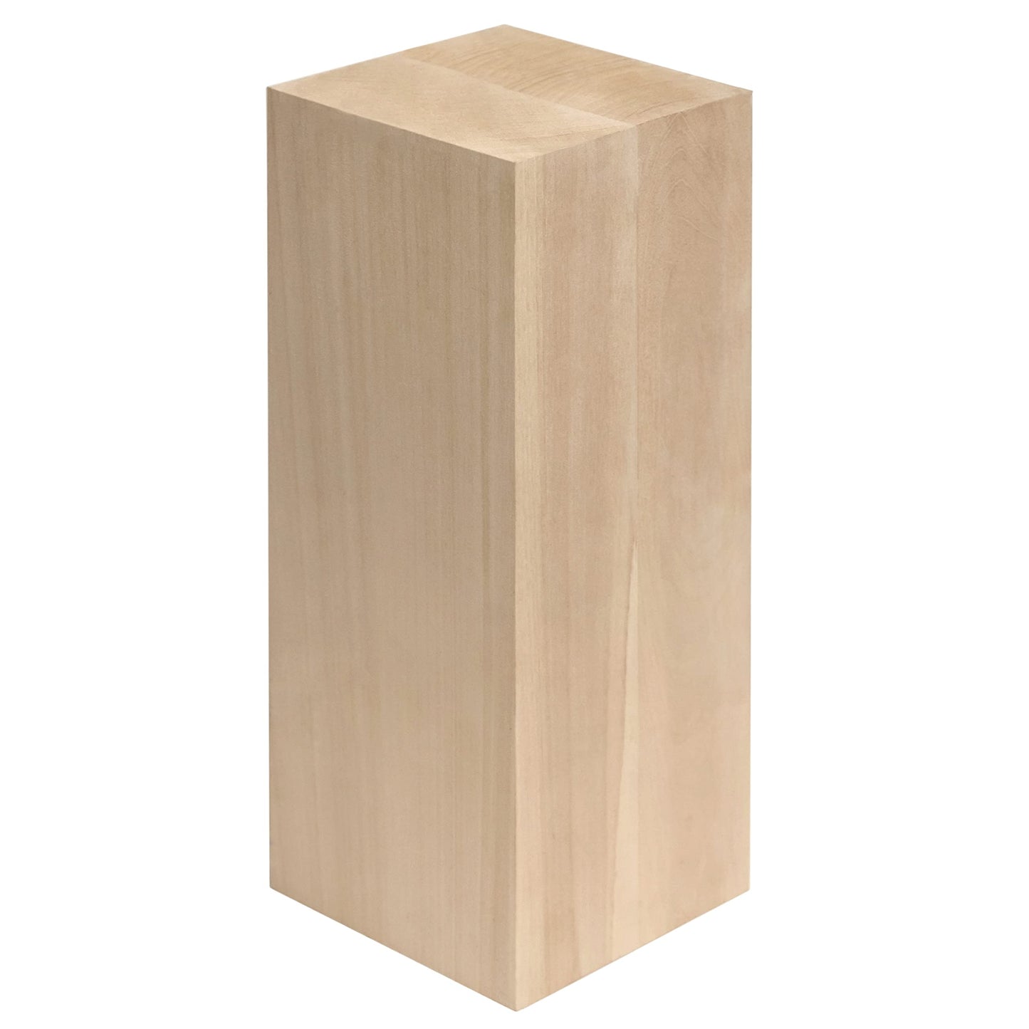 BeaverCraft Basswood Carving Blocks BW1 Large Wooden Block 10x4x4 Inches - Soft Whittling Wood - Basswood for Carving - Unfinished Wood for Crafts