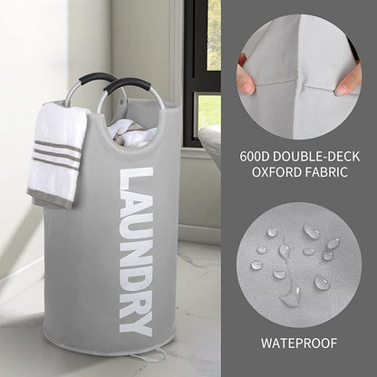 ZEROJETLAG 115L X-Large Laundry Basket Collapsible Hamper