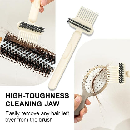 RHOS 2-in-1 Hair Brush Cleaner Tool, Comb Cleaner