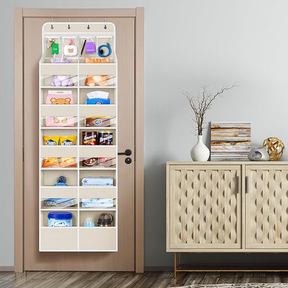 Univivi 6-Shelf Over Door Hanging Organizer Fabric Door Storage