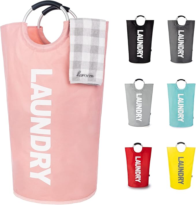 Caroeas 90L Laundry Basket, Waterproof Laundry Hamper, Laundry Bag