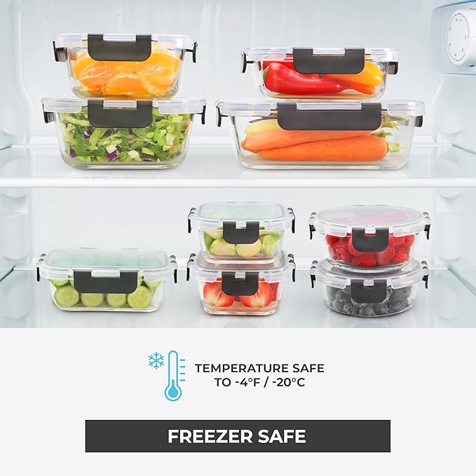 Freshware Glass Storage Containers