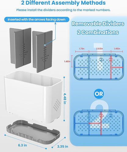 Toothbrush and Toothpaste Holders