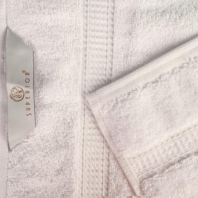 SUPERIOR Egyptian Cotton Pile Hand Towel Set of 4, Ultra Soft Luxury Towels