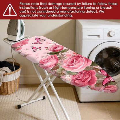 Nuxovilar Ironing Board Cover Needle Cotton 15x54 Inches | Ironing Board Cover