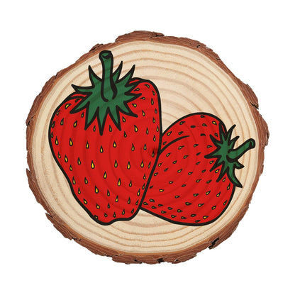 HAKZEON 14 PCS 6-7 Inches Natural Wood Slices, 3/5 Inches Thick Wood Rounds with Bark, Unfinished Wooden Discs for Crafts Rustic Wedding Ornaments, DIY Arts Christmas Home Decor