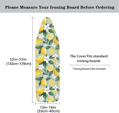 Lemon Ironing Board Cover and Pad