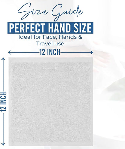 DAN RIVER 12 Pack Wash Cloths for Showering