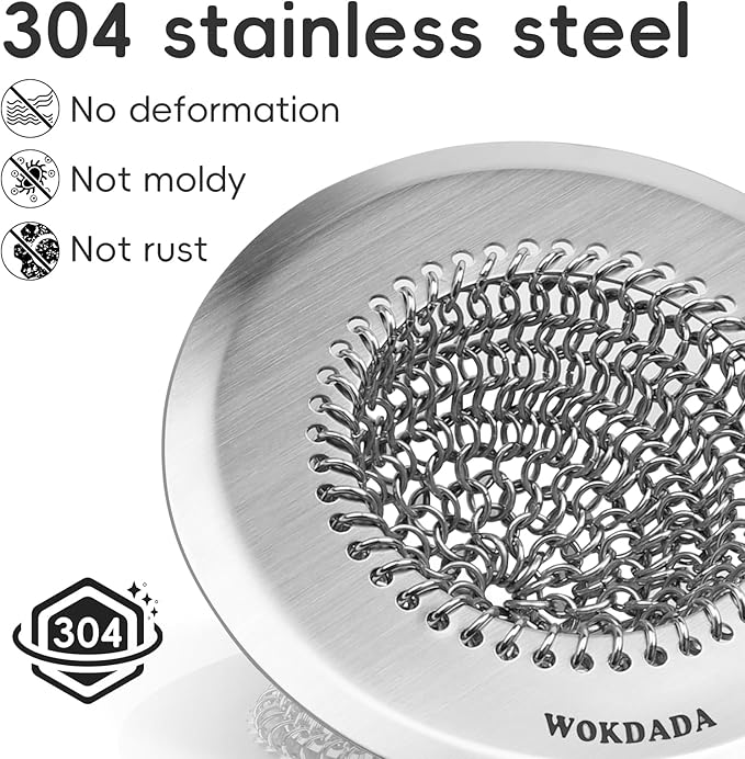 Revolutionary Kitchen Sink Drain Strainer & Sink Stopper/Patented Reversible