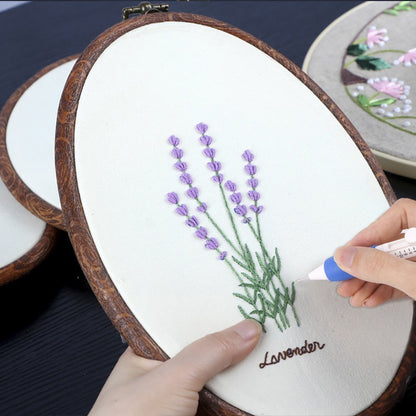 Islmlisa Magic Embroidery Pen Set - Punch Needles for Embroidery Threaders DIY Sewing