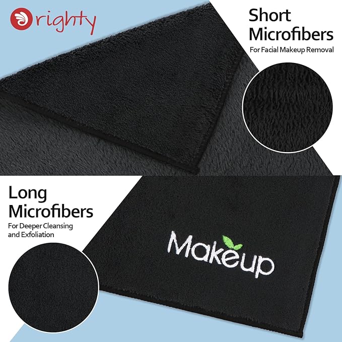 Orighty 6 Pack Premium Makeup Remover Wash Cloths