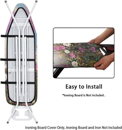 Ironing Board Cover and Pad 16 x 55 Inch Iron Board Cover