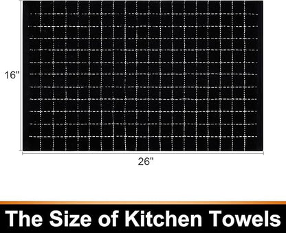 Mordimy 100% Cotton Terry Cloth Kitchen Towels, Super Soft and Absorbent Dish