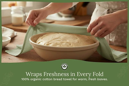 Sage Green Flour Sack Tea Towels