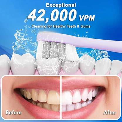 Sonic Electric Toothbrush for Adults & Kids, Rechargeable Electric Toothbrush
