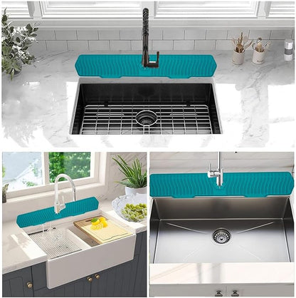 30 Inch Sink Splash Guard, Large Size Kitchen Sink Splash Guard, Longer