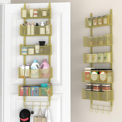 Over The Door Organizer, Metal Door Organizer Hanging