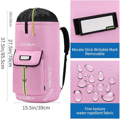 laundry bag backpack, extra-large heavy duty laundry bags, laundry backpack