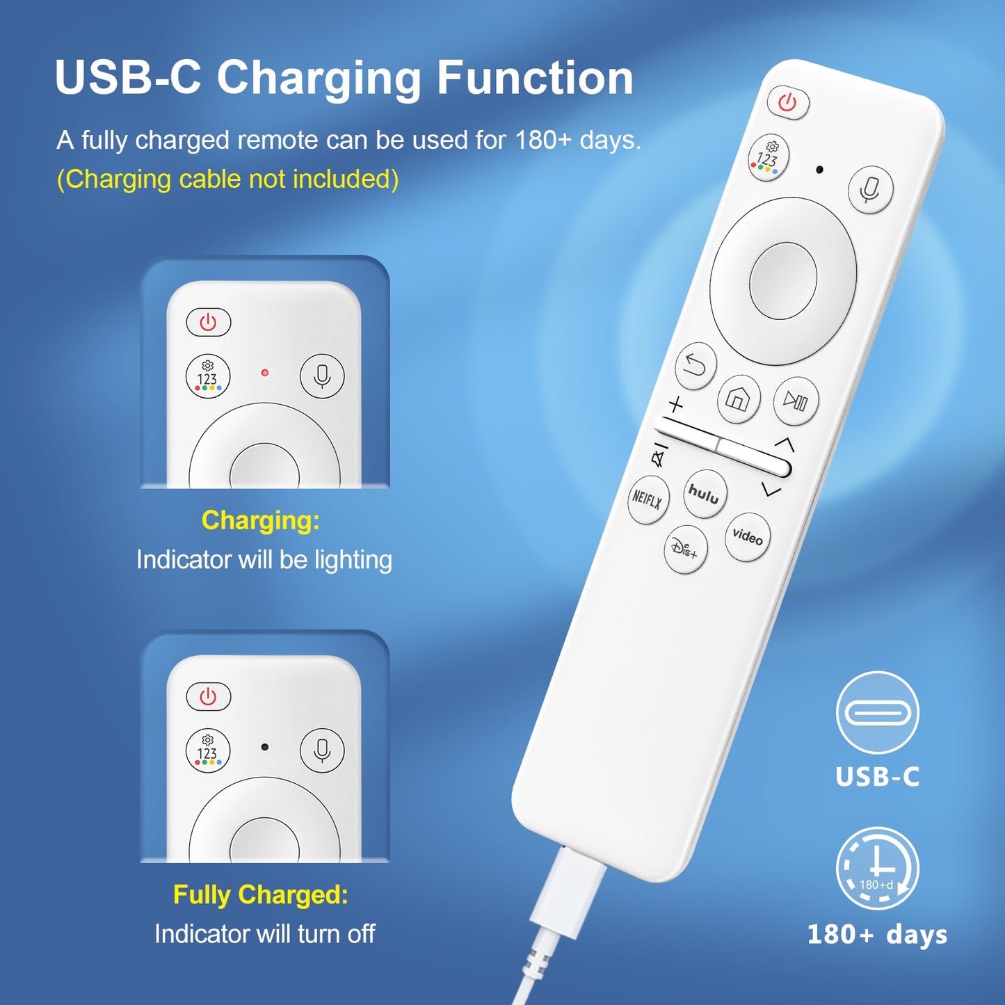 Voice Replacement for Google-Chromecast-Remote, G9N9N for Chromecast with Google TV Remote, for Google TV Streamer (Only for Snow Chromecast Google)