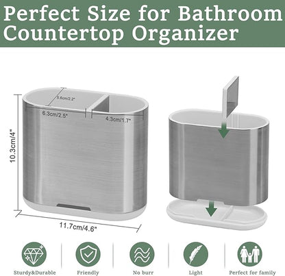 Toothbrush and Toothpaste Holder