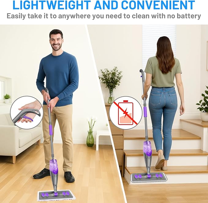 Spray Mops for Floor Cleaning