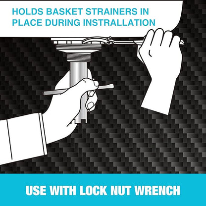 DURATECH Basket Strainer Wrench, Universal Sink Strainer Wrench
