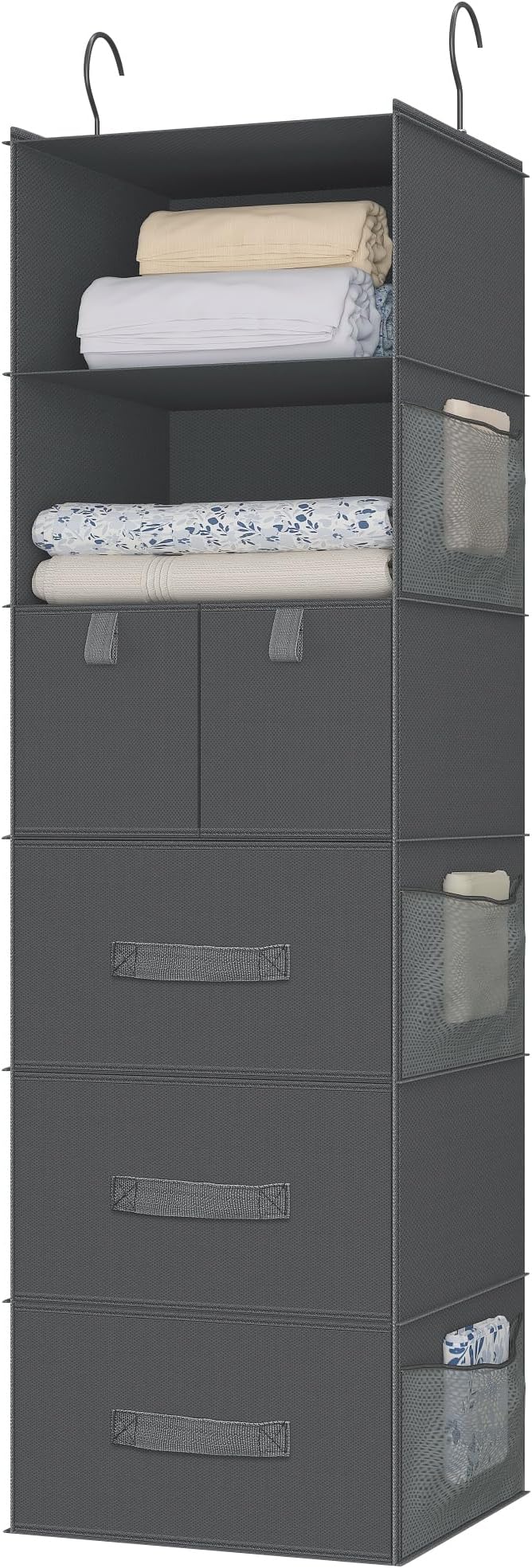 6-Shelves Hanging Closet Organizer