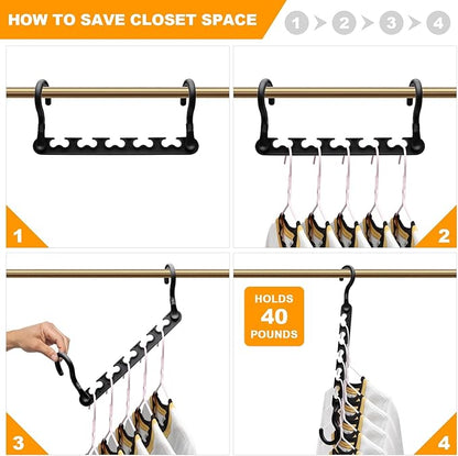 12-Pack-Closet-Organizers-and-Storage, Clothes-Organizer-Hangers